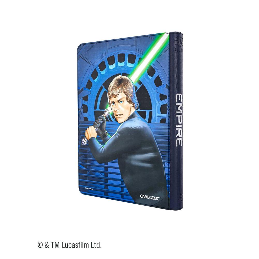 Star Wars: Unlimited Zip-Up Album 18-Pocket - Jedi Luke Skywalker & Emperor Palpatine