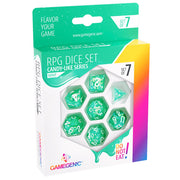 Gamegenic - Candy-Like Series - Mint - RPG Dice Set (7) - Green