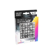 Gamegenic - Galaxy Series - Moon -  D6 Dice Set 12 Mm (36) - Black