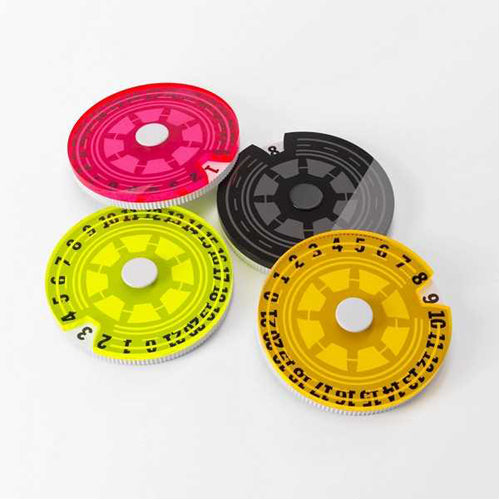 Gamegenic Life Counters Set of 4 Single Dials