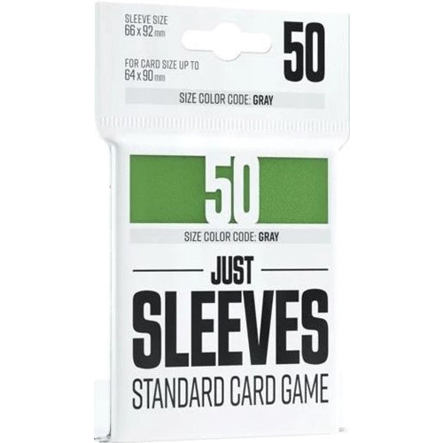 Gamegenic Just Sleeves: Standard Card Game Green (50)