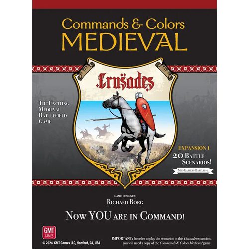 Crusades Expansion 1: Commands & Colors Medieval