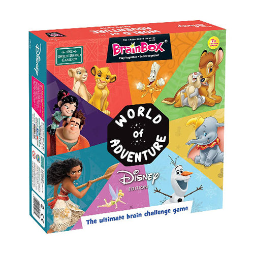 BrainBox World of Adventure Disney Edition Board Game