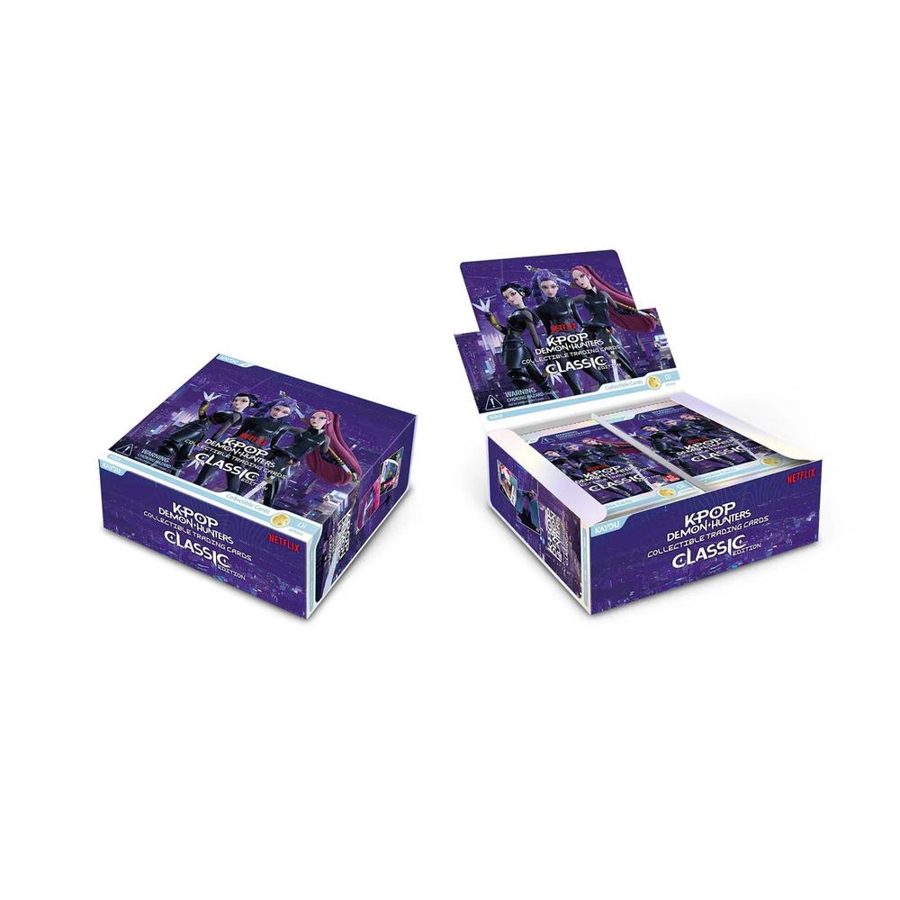 KPop Demon Hunters: Collectible Trading Cards - Classic Edition Foil -001-EMEA-Series 1-B - Booster Box