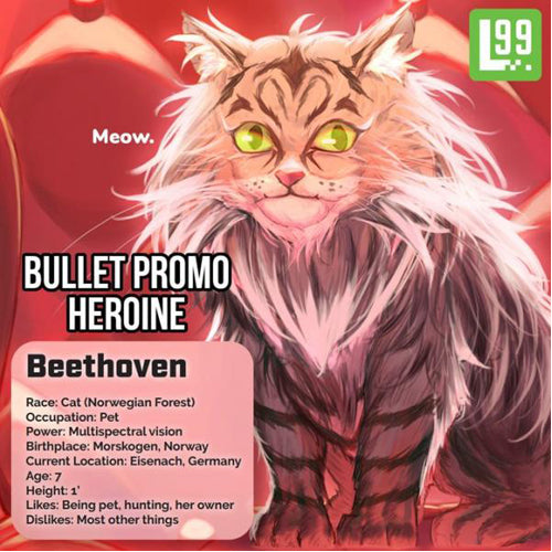 Bullet Beethoven the Cat Promo