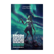 Lamentations of the Flame Princess RPG: Random Esoteric Creature Generator
