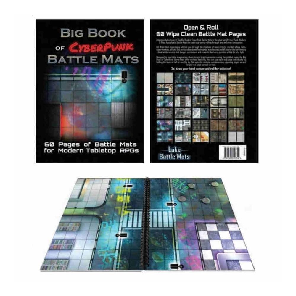 Big Book of Battle Mats for Cyberpunk RED (2nd Edition)