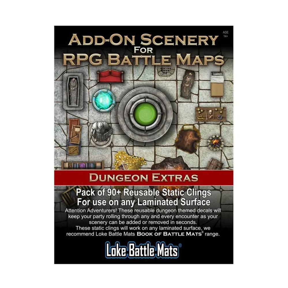 Dungeon Extras: Add-On Scenery For RPG Maps