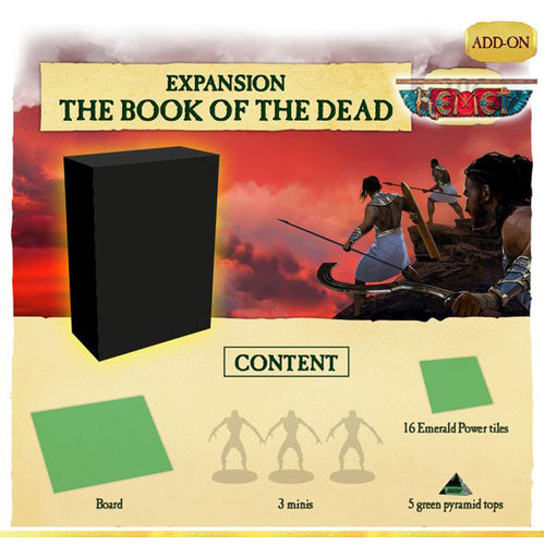 Kemet: Blood and Sand - Book of the Dead Expansion