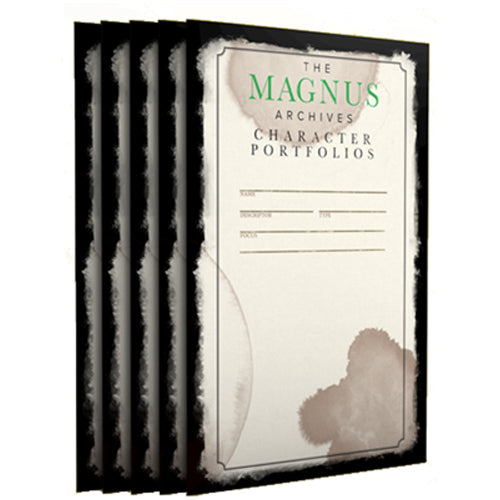 The Magnus Archives: Character Portfolio (set of 5)