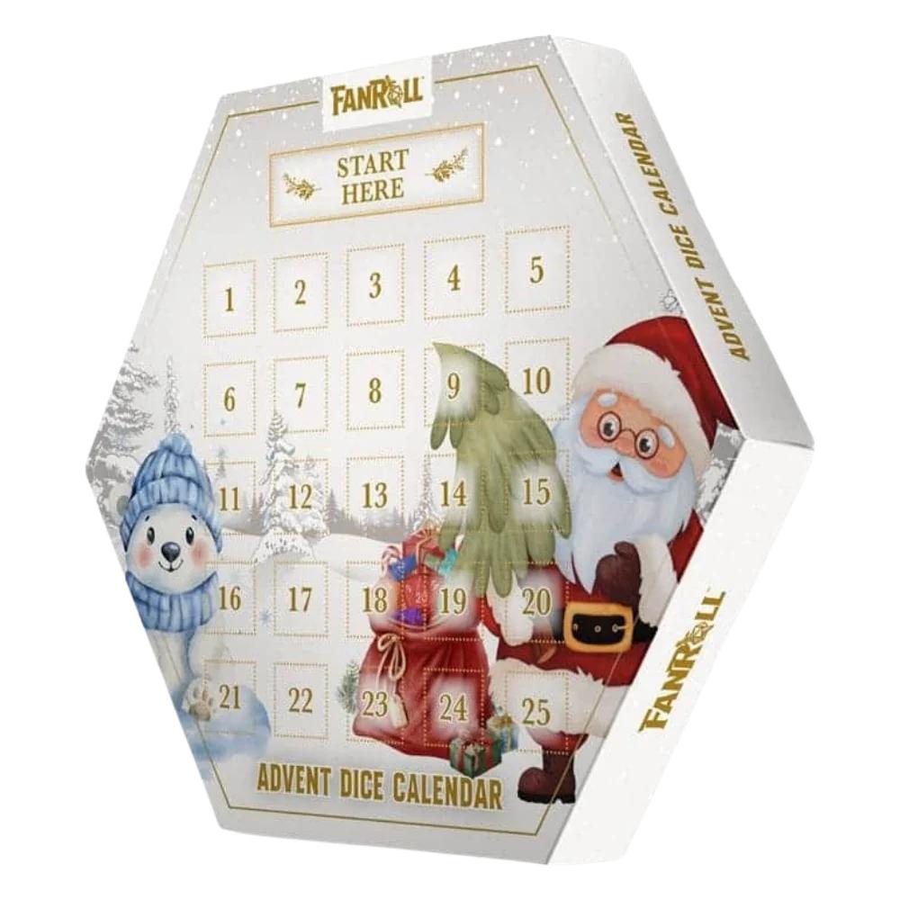 FanRoll Holiday Dice Advent Calendar (2026 version)