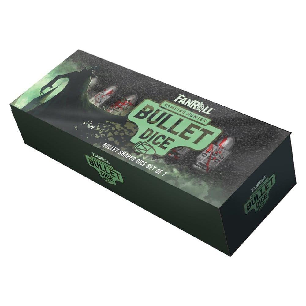 FanRoll Resin Bullet Poly Dice Set: Vampire Hunter