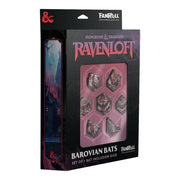 FanRoll Dungeons and Dragons Ravenloft Inclusion Dice Set - Bats