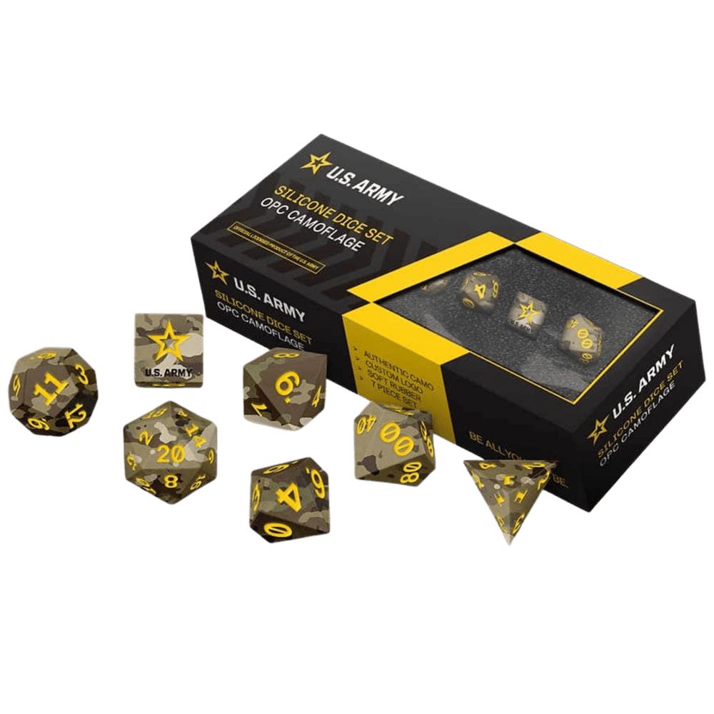 FanRoll: Official U.S. Army Silicone Dice Set
