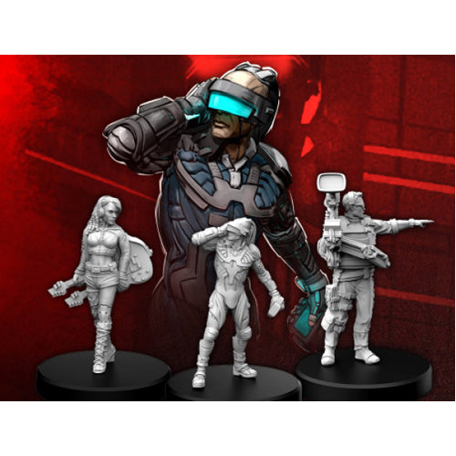 Cyberpunk Red Miniatures: Edgerunners G
