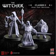 The Witcher Miniatures: Classes 03 - Doctor, Priest, Man-at-Arms