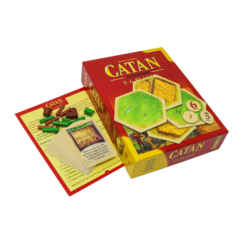 CATAN - EXTENSION - 5-6 JOUEURS (FRANÇAIS) 5E ÉDITION CATAN - EXTENSION - 5-6 JOUEURS (FRANÇAIS) 5E ÉDITION
