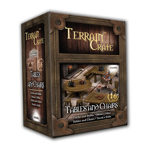 TerrainCrate: Tables and Chairs