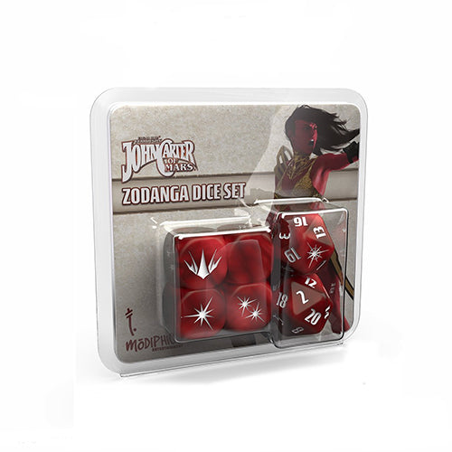 John Carter of Mars RPG: Zodanga Dice Set