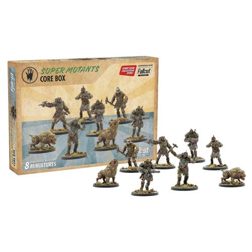 Fallout Miniatures: Super Mutant Core Box (Plastic) | Zatu Games