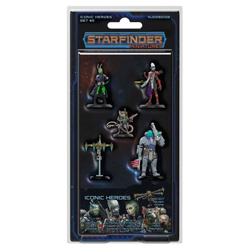 Starfinder RPG: Iconic Heroes Set #2 Painted Miniatures