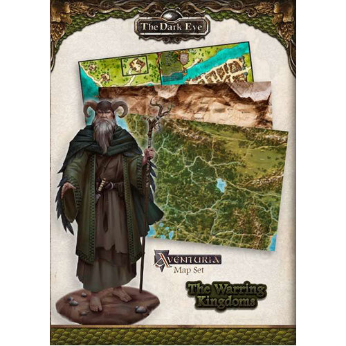 Aventuria Map Set The Warring Kingdoms The Dark Eye RPG