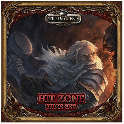 Hit Zone Dice Set The Dark Eye