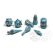 PolyHero Dice: Warrior 8 Dice Set Stalwart Storm