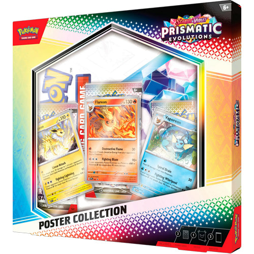 Pokemon TCG: Scarlet & Violet - Prismatic Evolutions - Poster Collection