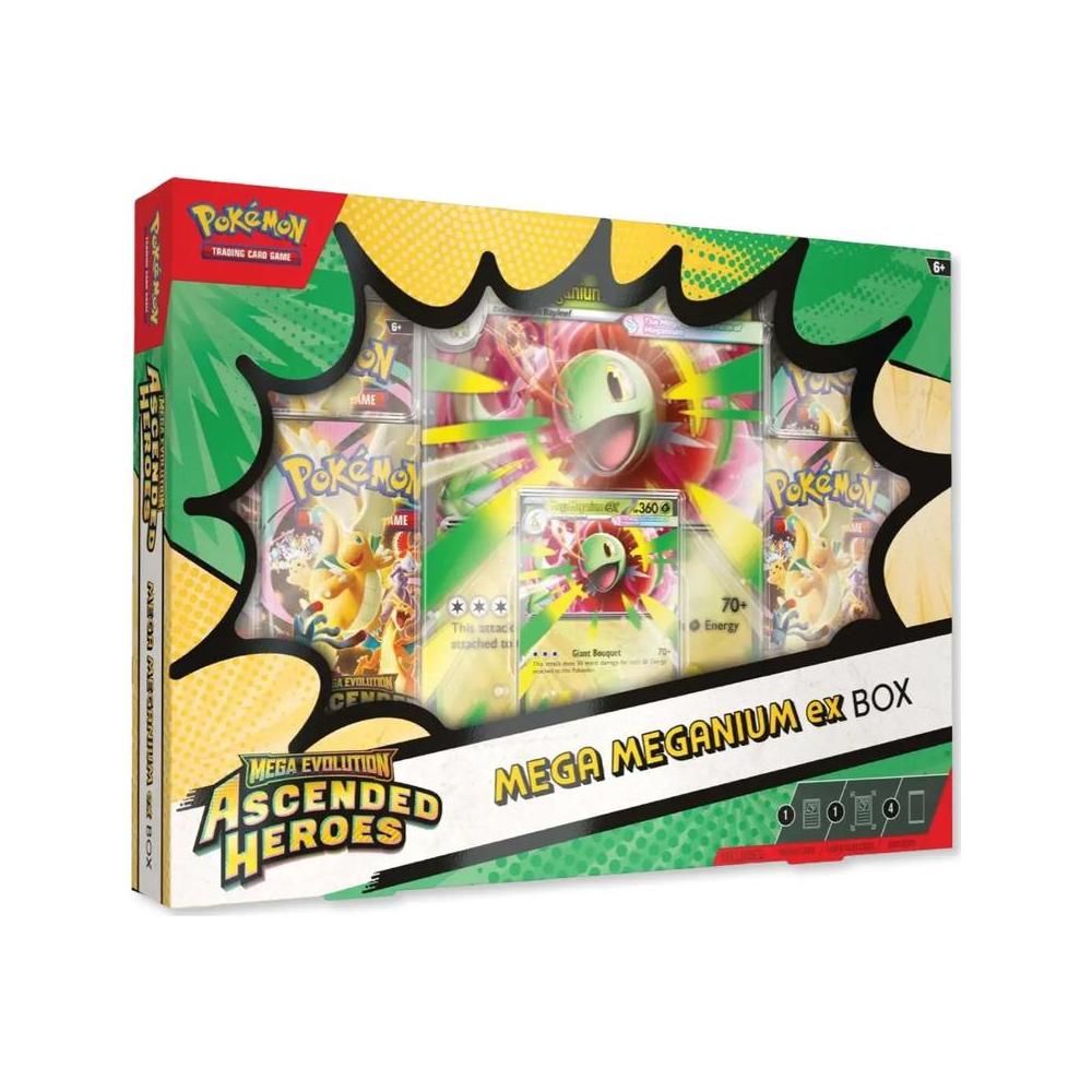 Pokemon TCG: Mega Evolution Ascended Heroes - Mega Meganium ex Box