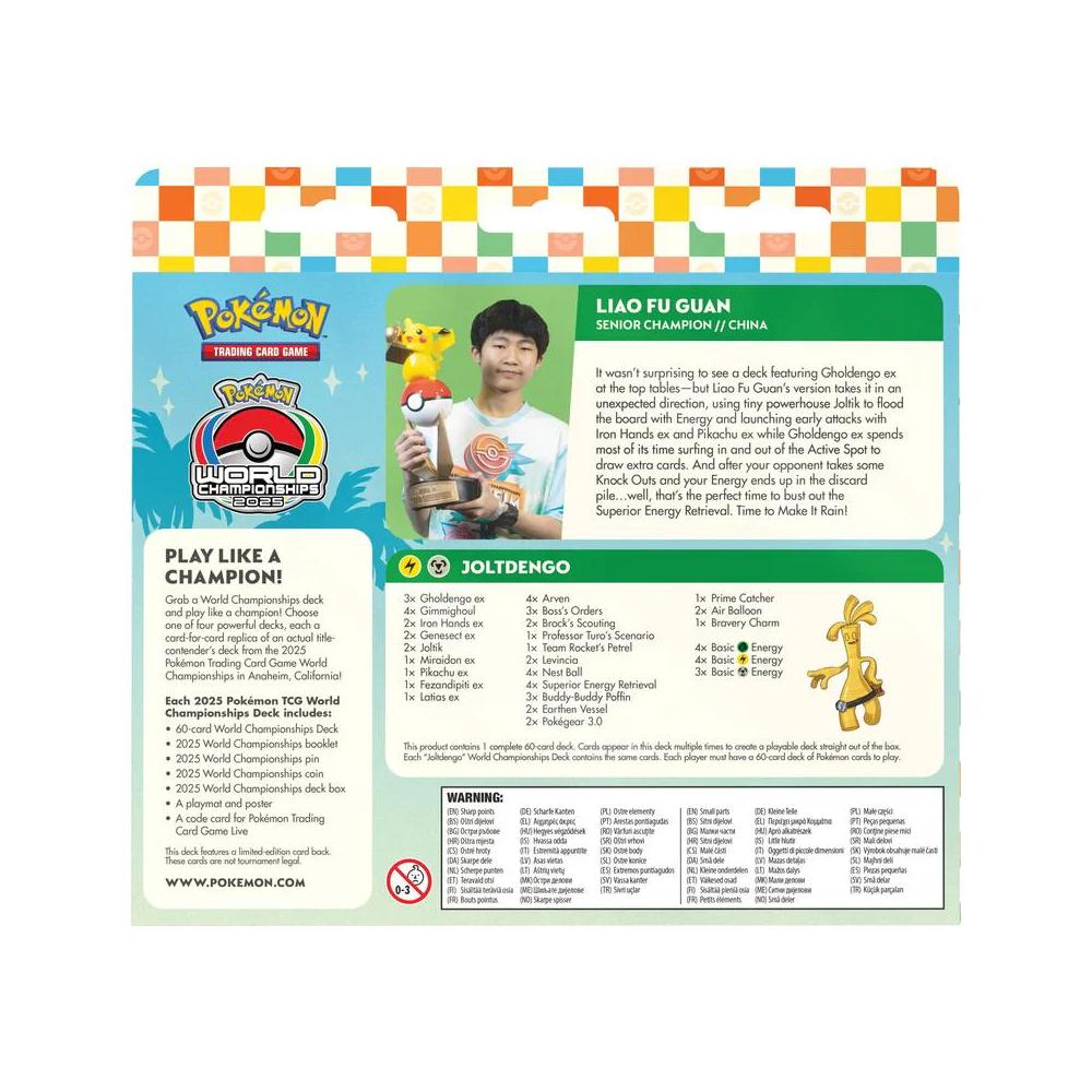Pokemon TCG: World Championship Decks 2025 - Fuguan Liao | Zatu Games