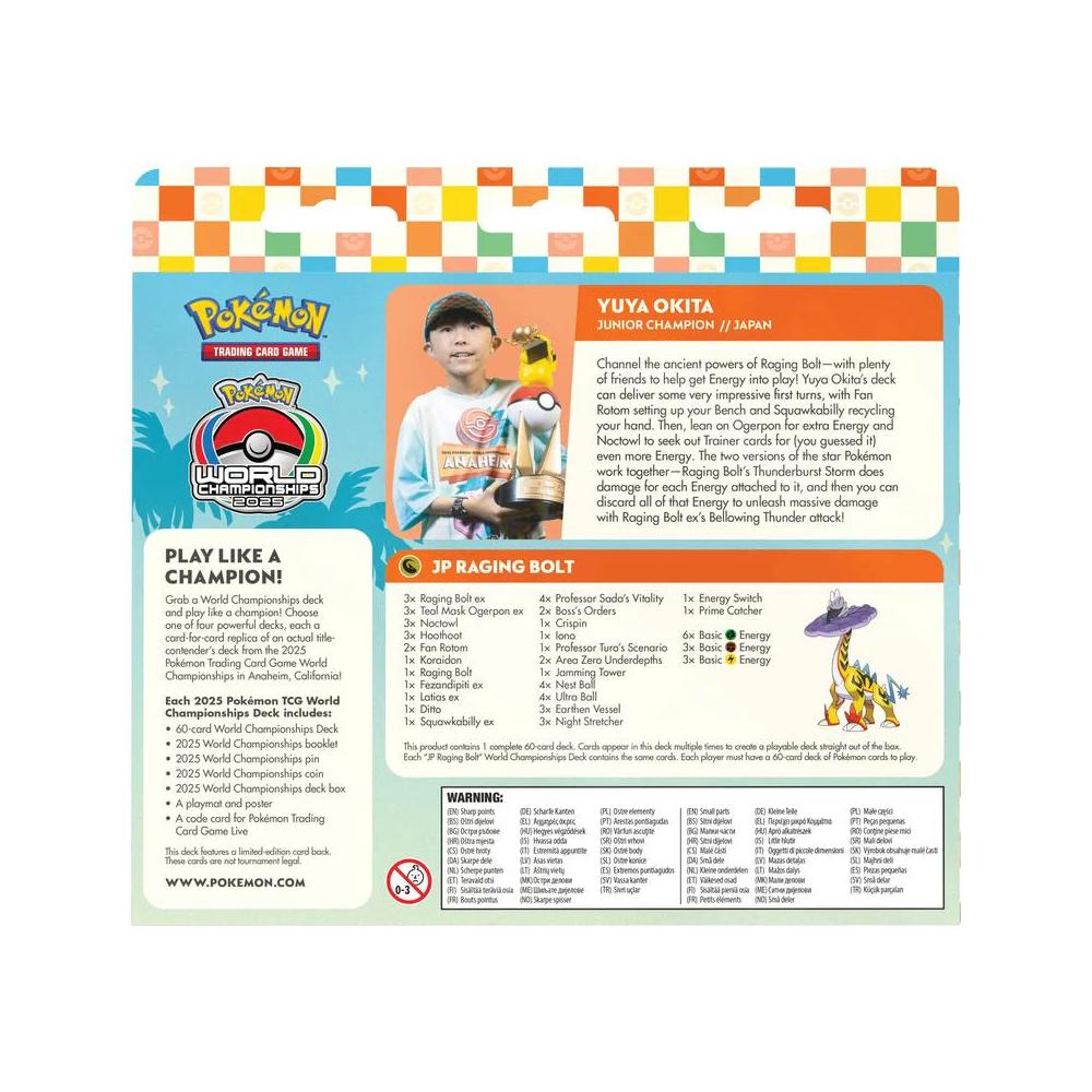 Pokemon TCG: World Championship Decks 2025 - Yuya Okita | Zatu Games