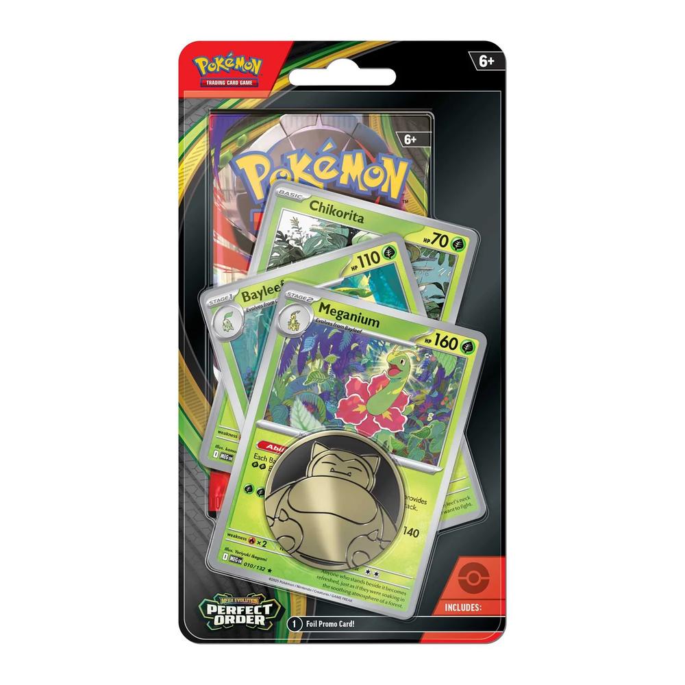 Pokemon TCG: Mega Evolution Perfect Order - Premium Checklane - Meganium