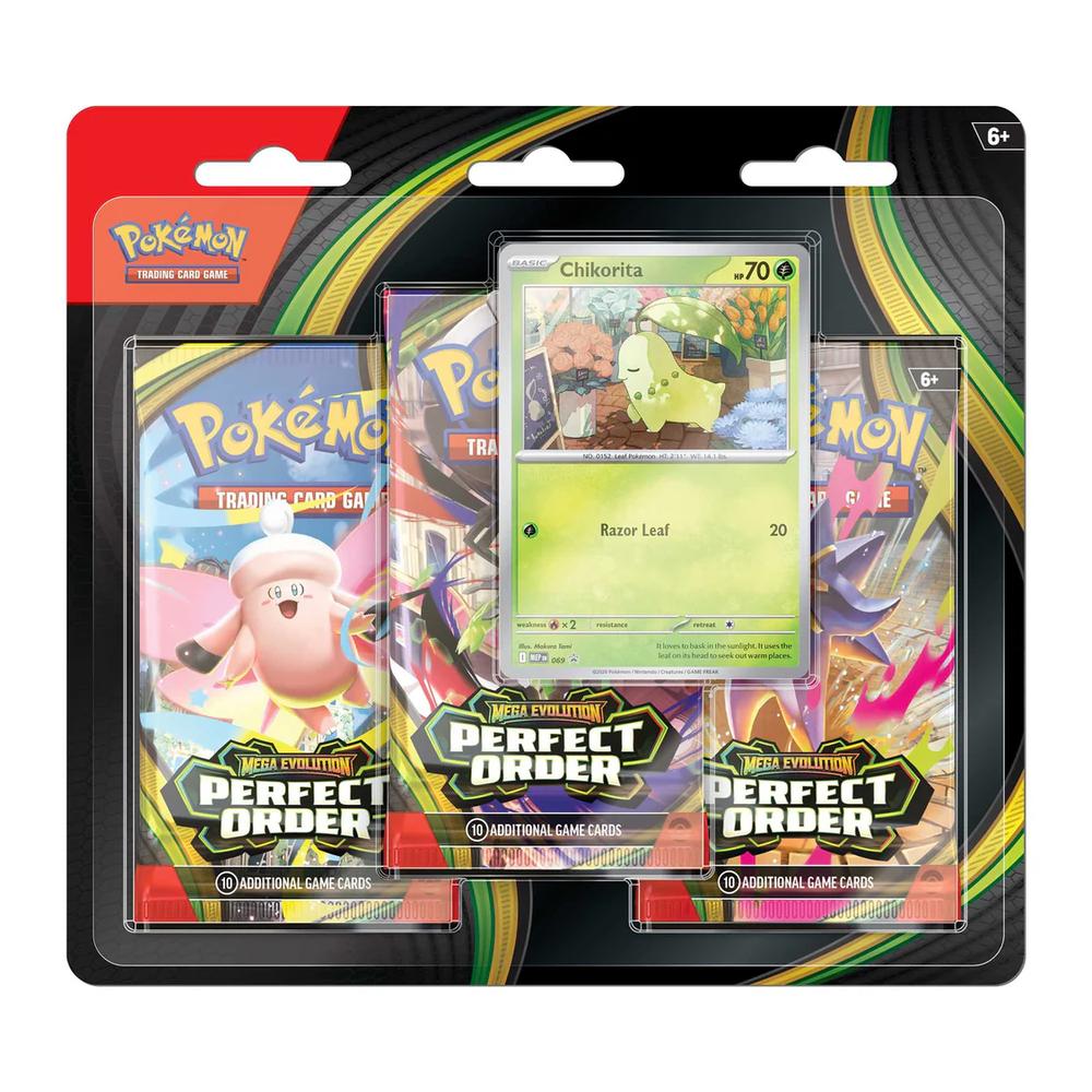 Pokemon TCG: Mega Evolution Perfect Order - 3 Pack