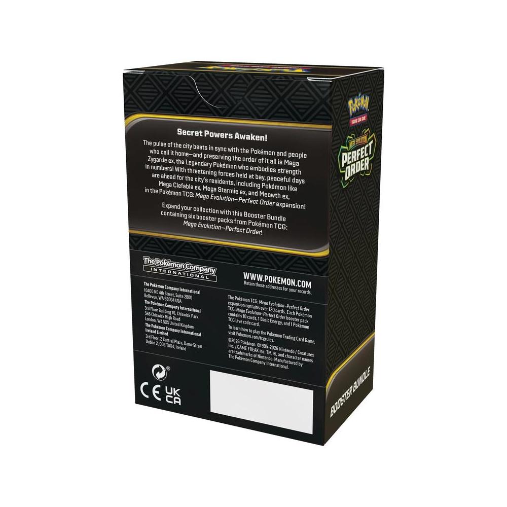 Pokemon TCG: Mega Evolution Perfect Order - Booster Bundle