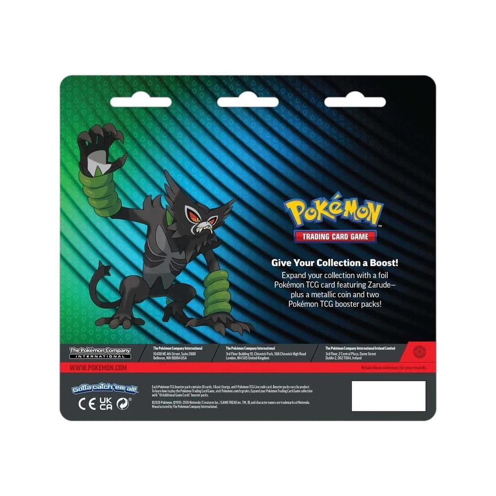 Pokemon TCG: Mega Evolution 2 Pack Blister - Zarude