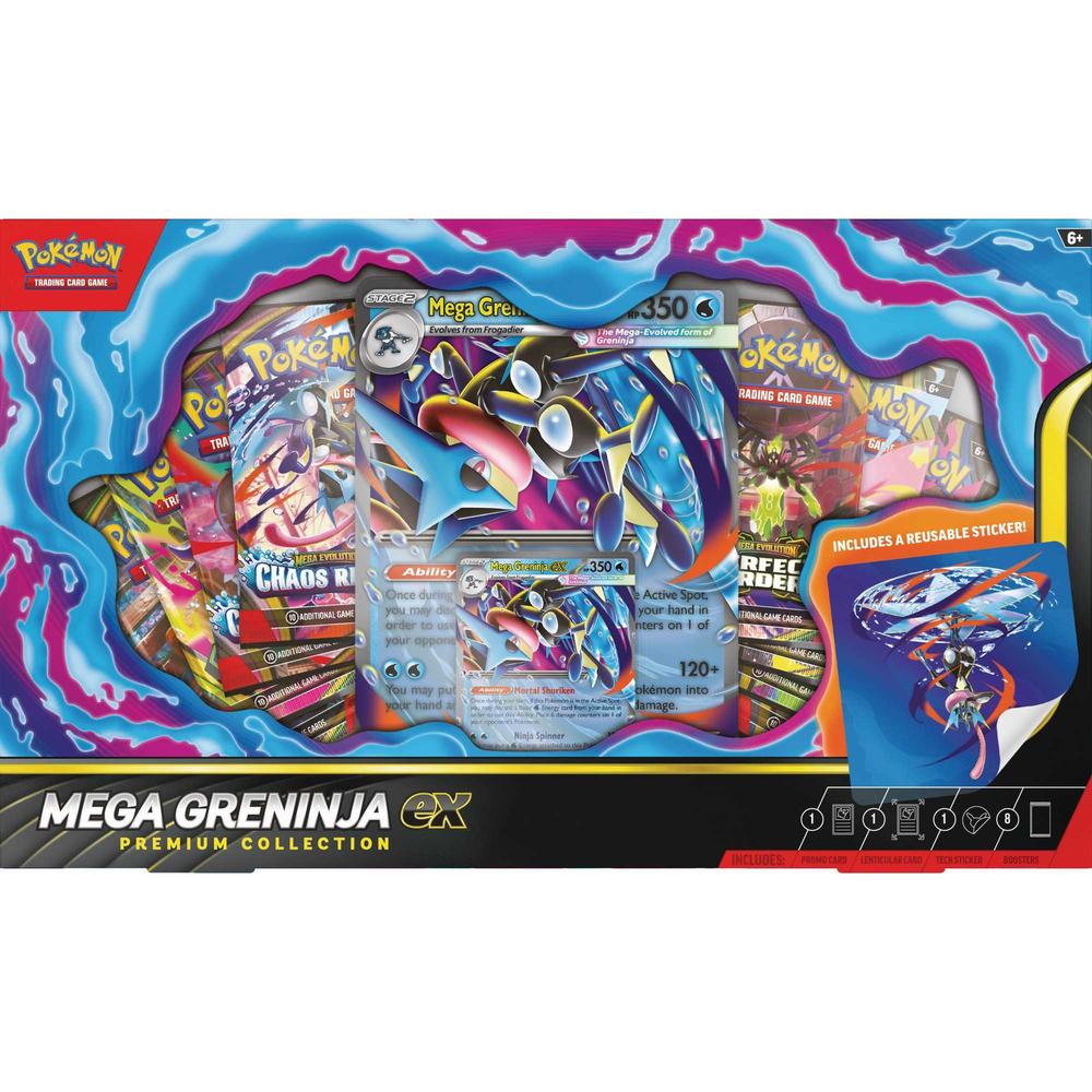 Pokémon TCG: Mega Greninja ex Premium Collection - Trading Card
