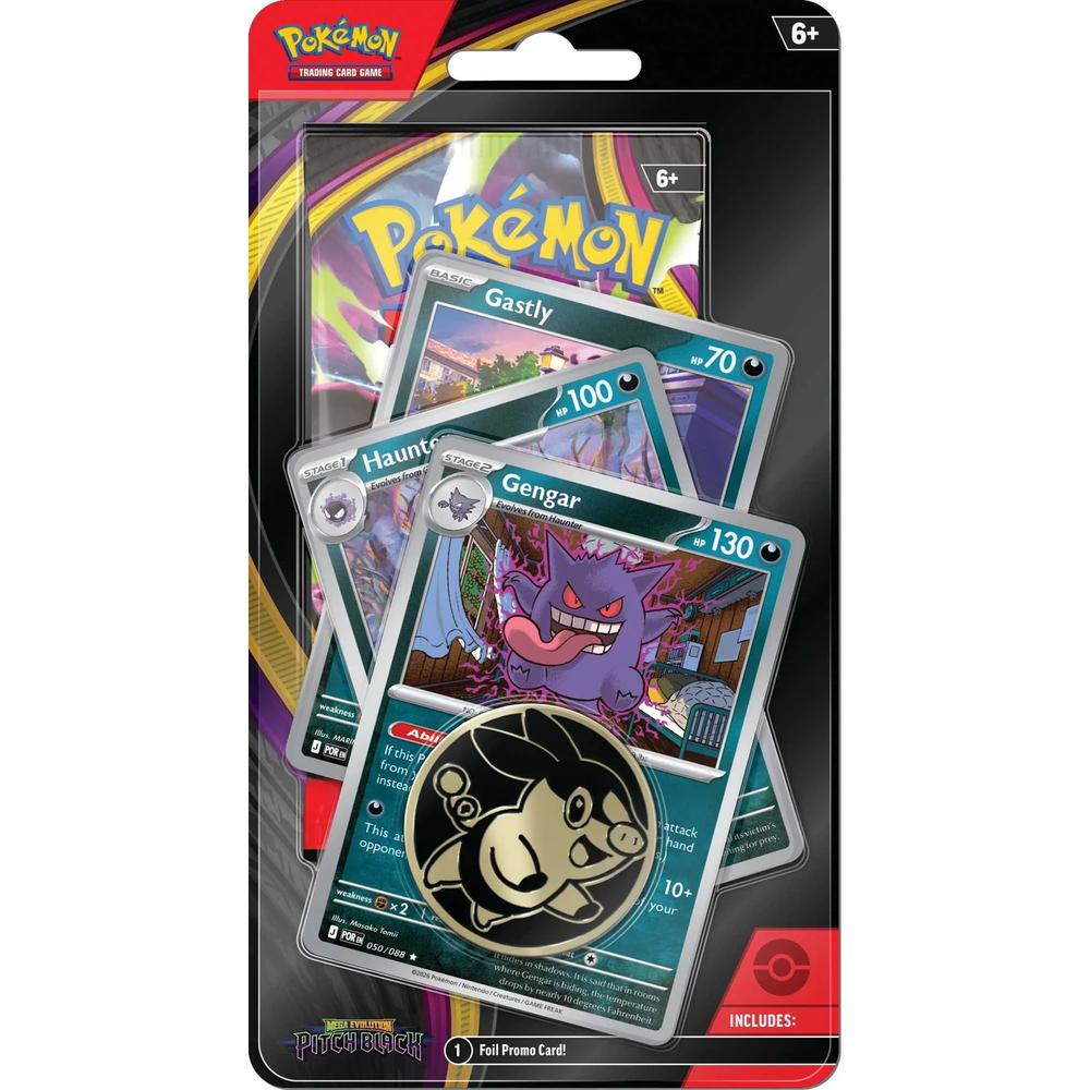 Pokémon TCG: Mega Evolution Pitch Black - Premium Checklane - Gengar