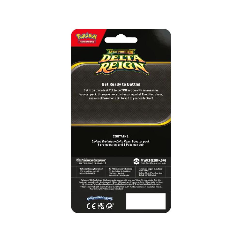 Pokemon TCG: Mega Evolution Delta Reign - Premium Checklane Blister - Delphox