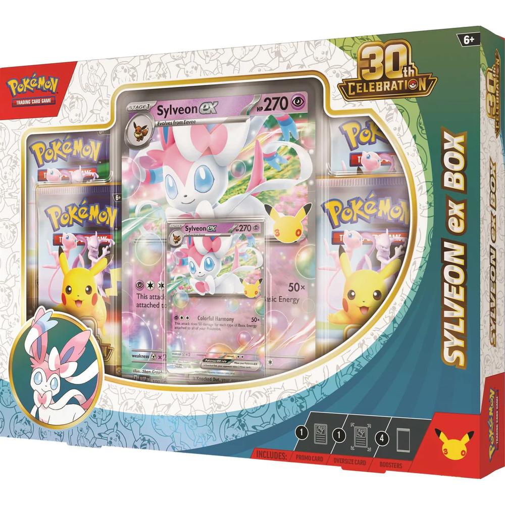 Pokemon TCG: 30th Celebration - Sylveon ex Box