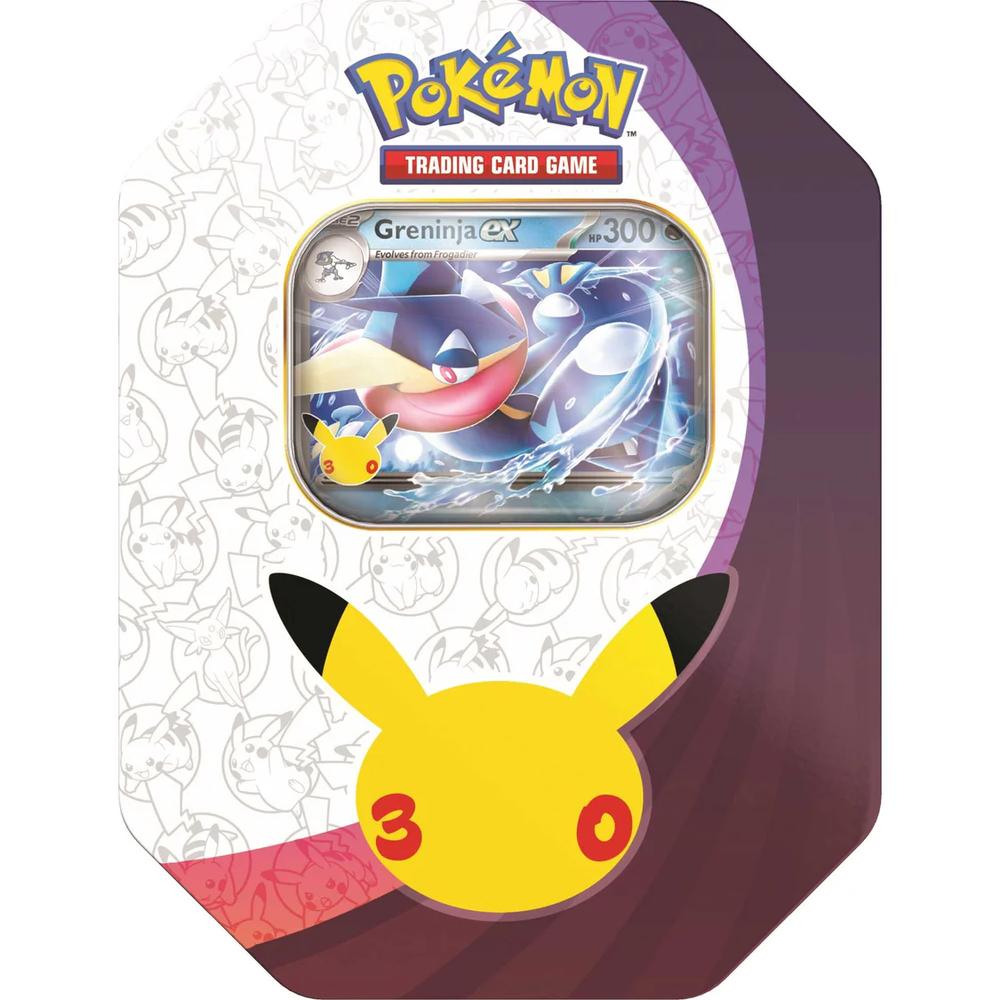 Pokemon TCG: 30th Celebration - Greninja ex Tin - Trading Card
