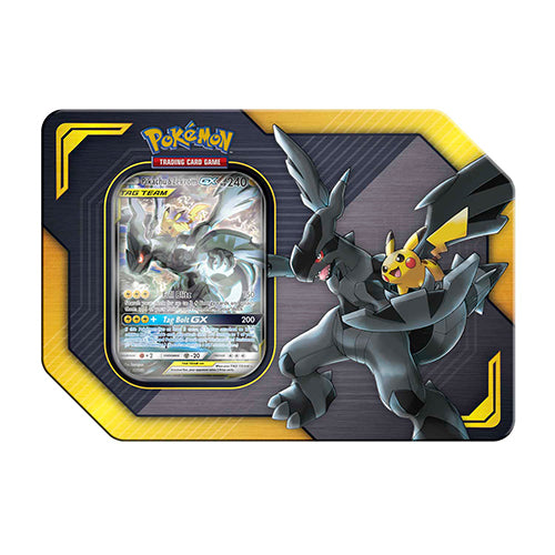 Pokemon TCG: Pikachu & Zekrom GX TAG Team Tin (Case)