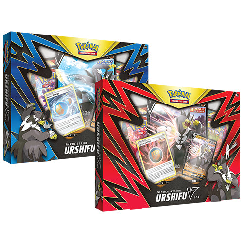 Pokemon TCG: Single/Rapid Strike Urshifu V Box - 2 Set