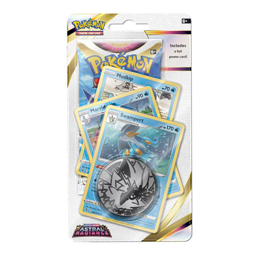 Pokemon TCG: Sword & Shield Astral Radiance Premium Checklane Blister - Swampert