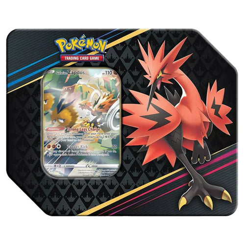 Pokemon TCG: Sword & Shield - Crown Zenith - Special Art 7" Tin - Galarian Zapdos
