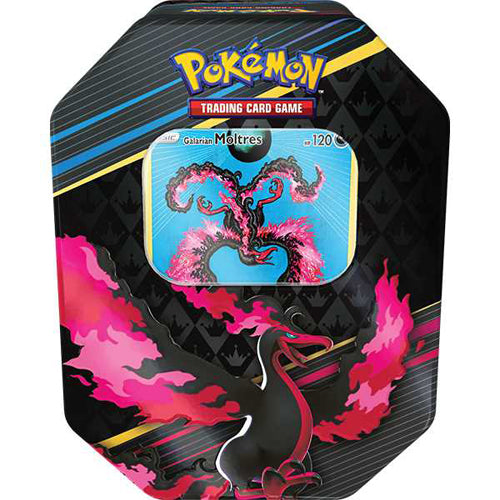 Pokemon TCG: Sword & Shield - Crown Zenith - Galarian Moltres Tin