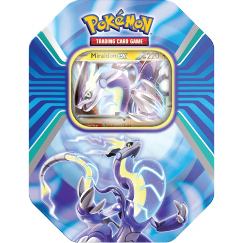 Pokemon TCG: Scarlet & Violet -  Paldea Legends Tin - Miraidon