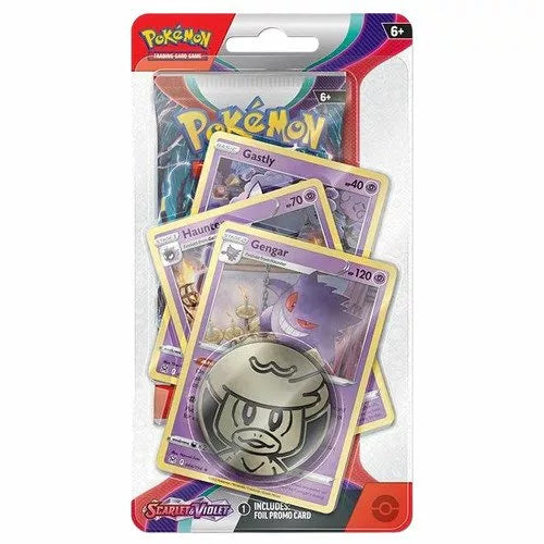Pokemon TCG: Scarlet & Violet 1 Premium Checklane - Gengar
