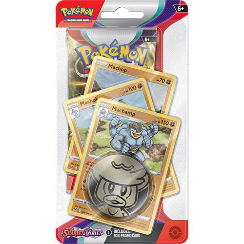 Pokemon TCG: Scarlet & Violet 1 Premium Checklane – Machamp