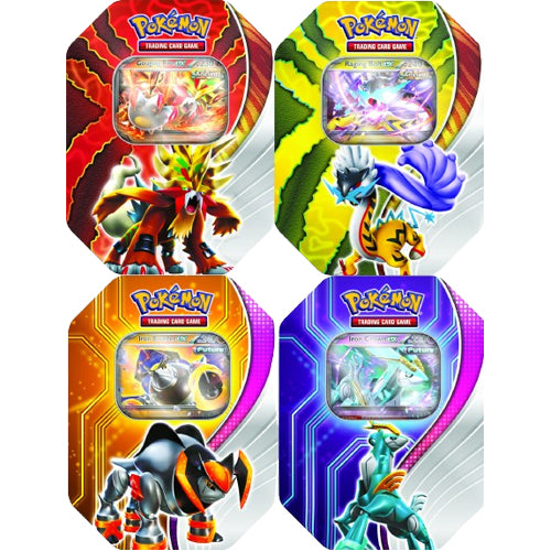 Pokemon TCG: Paradox Destinies ex Tins - 4 Set